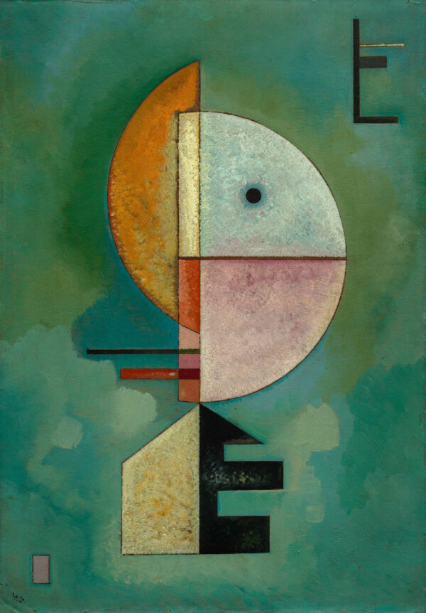 Para cima – Vassily Kandinsky Wassily Kandinsky Artemis Reproduction