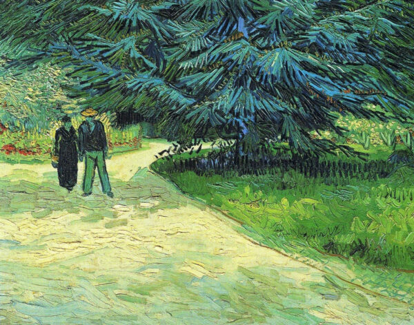 Parque em Arles – Van Gogh Vincent Van Gogh Artemis Reproduction