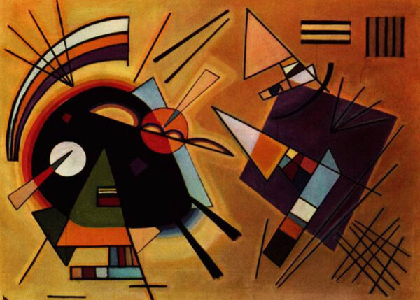 Noir e Violeta – Vassily Kandinsky Wassily Kandinsky Artemis Reproduction