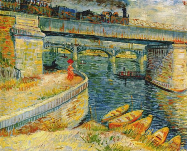 A ponte de Asnières – Van Gogh Vincent Van Gogh Artemis Reproduction