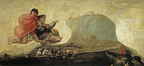 Visão Fantástica ou Asmodeu – Francisco de Goya Francisco de Goya Artemis Reproduction