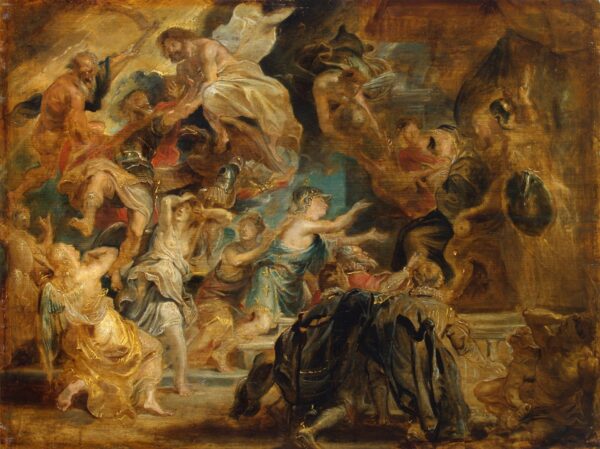 A morte de Henrique IV e a proclamação da regência – Peter Paul Rubens Peter Paul Rubens Artemis Reproduction