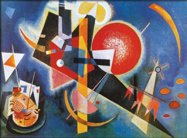 No azul – Vassily Kandinsky Wassily Kandinsky Artemis Reproduction