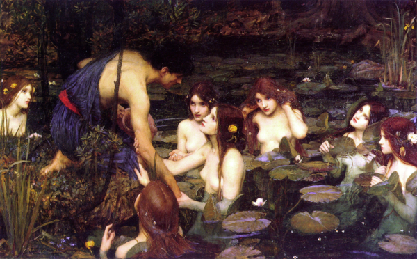 Hylas e as Ninfas – John William Waterhouse John William Waterhouse Artemis Reproduction