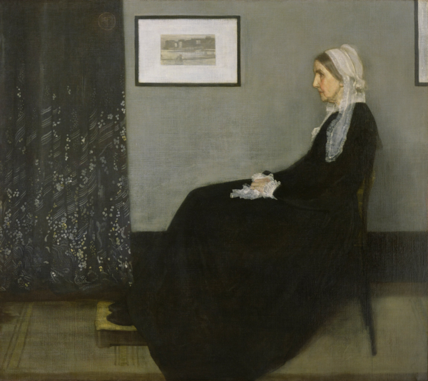 Arranjo em cinza e preto n°1 – James Abbott McNeill Whistler James Abbott McNeill Whistler Artemis Reproduction