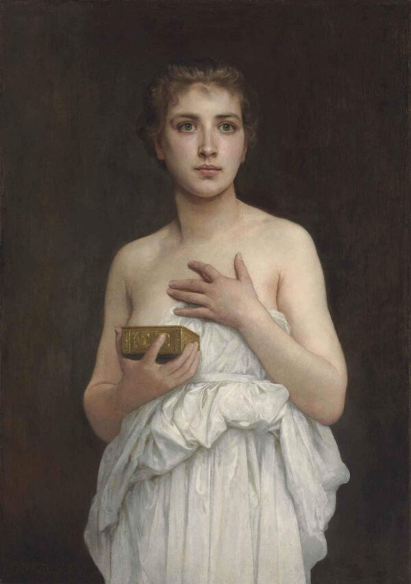 Pandora – William Bouguereau William Bouguereau Artemis Reproduction