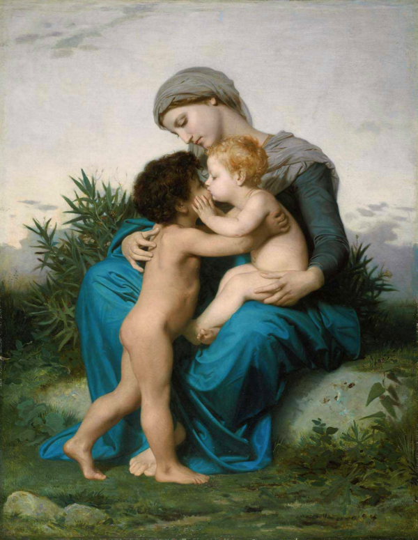 O amor fraternal – William Bouguereau William Bouguereau Artemis Reproduction