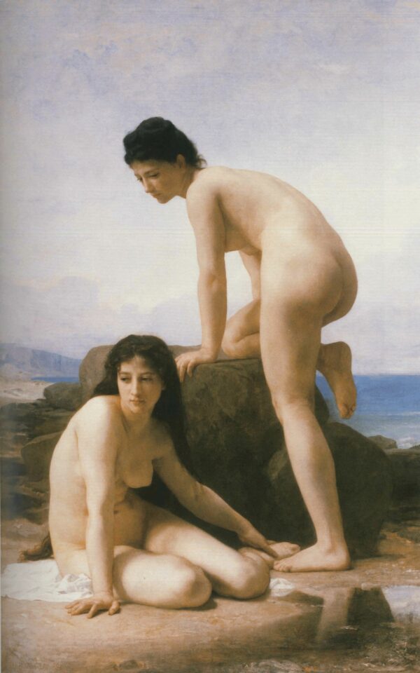 As duas banhistas – William Bouguereau William Bouguereau Artemis Reproduction