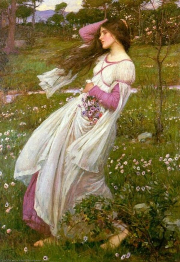 À Mercê do Vento – John William Waterhouse John William Waterhouse Artemis Reproduction