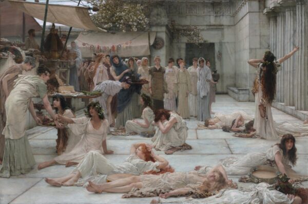 As mulheres de Amfissa – Lawrence Alma-Tadema Lawrence Alma-Tadema Artemis Reproduction