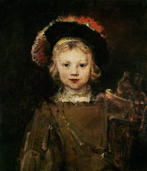 Menino jovem disfarçado – Rembrandt van Rijn Rembrandt van Rijn Artemis Reproduction