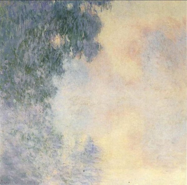 Bras de Seine perto de Giverny, neblina – Claude Monet Claude Monet Artemis Reproduction