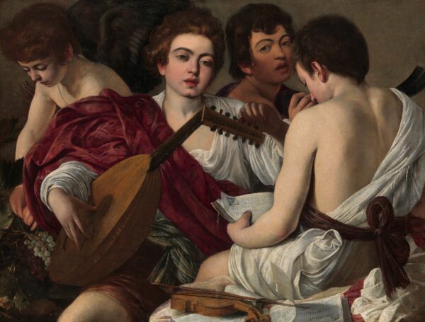 Garotos que fazem música – Caravaggio Caravaggio Artemis Reproduction