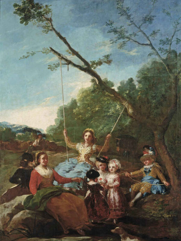 A Oscilação – Francisco de Goya Francisco de Goya Artemis Reproduction