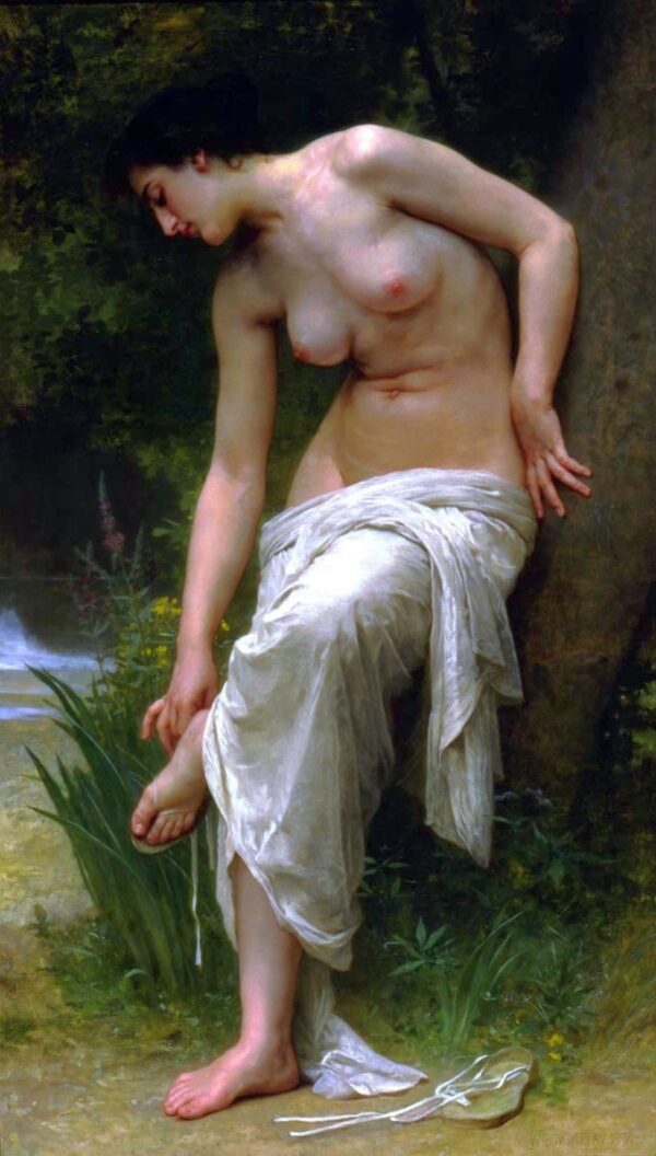 Após o banho, 1894 – William Bouguereau William Bouguereau Artemis Reproduction