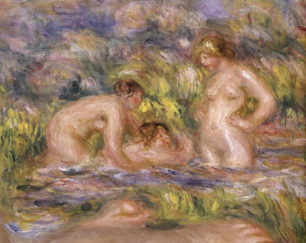 Banho de Sol 1918 Detalhe – Pierre-Auguste Renoir Pierre-Auguste Renoir Artemis Reproduction