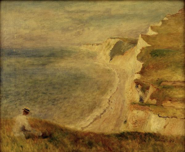 Falaise perto de Pourville – Pierre-Auguste Renoir Pierre-Auguste Renoir Artemis Reproduction