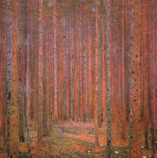 Floresta de Abetos I – Gustav Klimt Gustav Klimt Artemis Reproduction