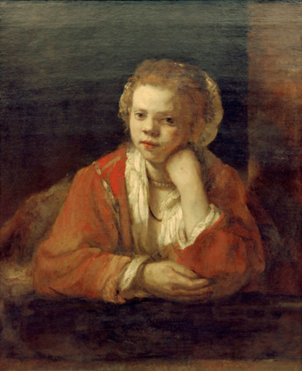 A menina na janela – Rembrandt van Rijn Rembrandt van Rijn Artemis Reproduction