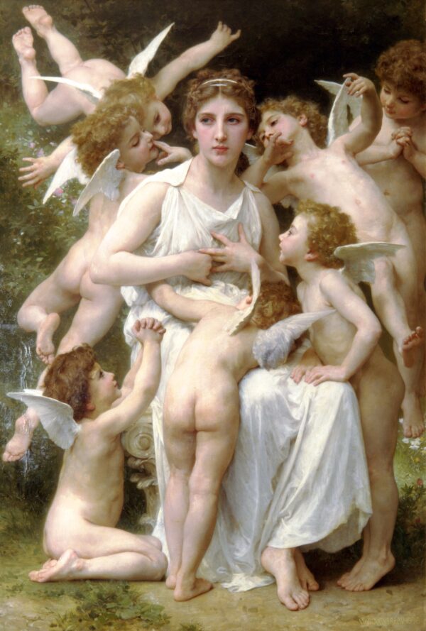 Agressão – William Bouguereau William Bouguereau Artemis Reproduction