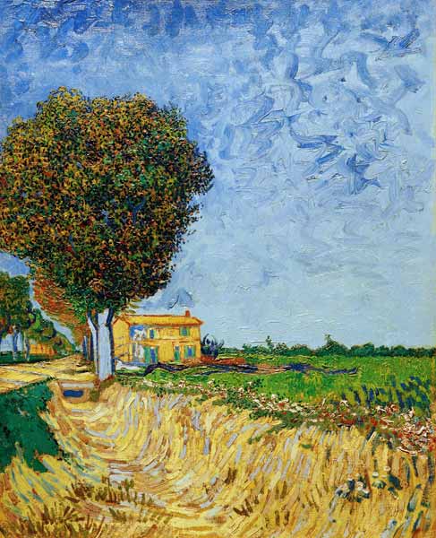 Avenida perto de Arles – Van Gogh Vincent Van Gogh Artemis Reproduction