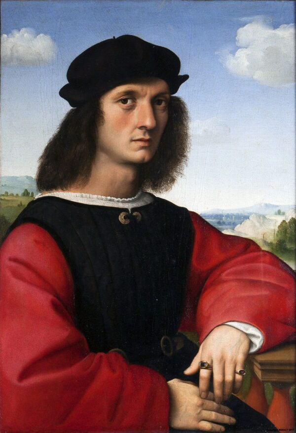 Retrato de Agnolo Doni – Raphaël (pintor) Rafael Sanzio Artemis Reproduction