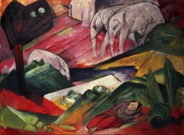 Sonho – Franz Marc Franz Marc Artemis Reproduction