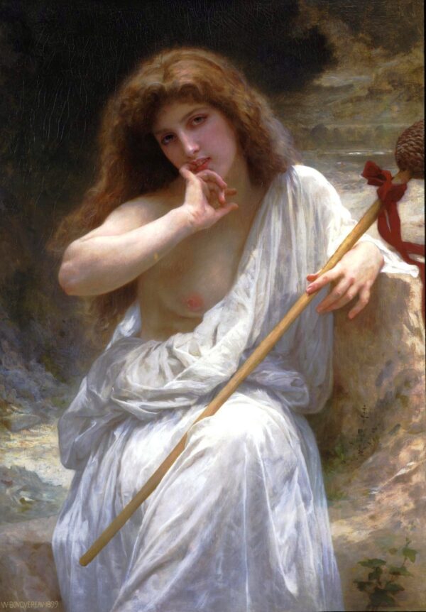 Bacante – William Bouguereau William Bouguereau Artemis Reproduction