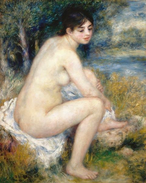 Bains, ele o pé secando – Pierre-Auguste Renoir Pierre-Auguste Renoir Artemis Reproduction