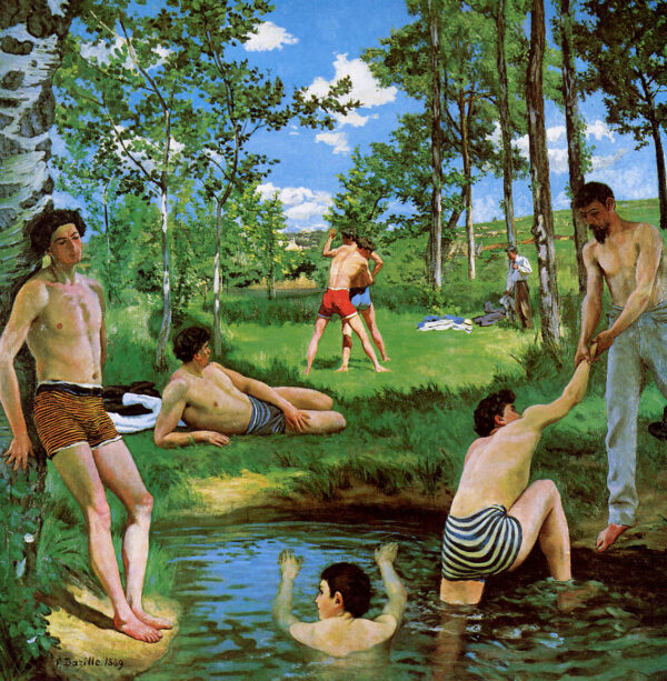 Banhistas (cena de verão) – Frédéric Bazille Frédéric Bazille Artemis Reproduction