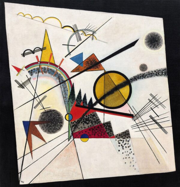 No quadrado preto – Vassily Kandinsky Wassily Kandinsky Artemis Reproduction