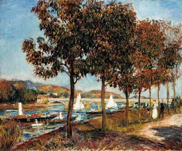 A ponte de Argenteuil – Pierre-Auguste Renoir Pierre-Auguste Renoir Artemis Reproduction