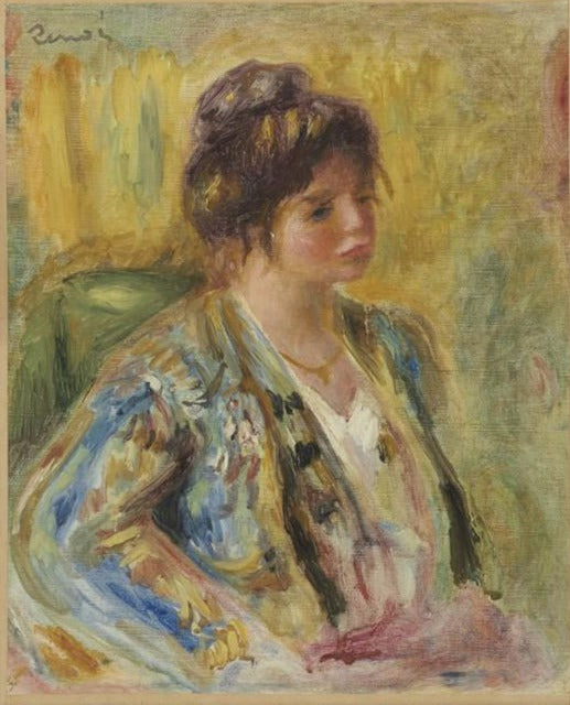 Busto de mulher em traje oriental – Pierre-Auguste Renoir Pierre-Auguste Renoir Artemis Reproduction