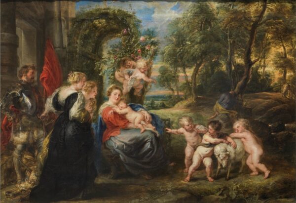 Repouso na Fuga para o Egito, com os Santos – Peter Paul Rubens Peter Paul Rubens Artemis Reproduction