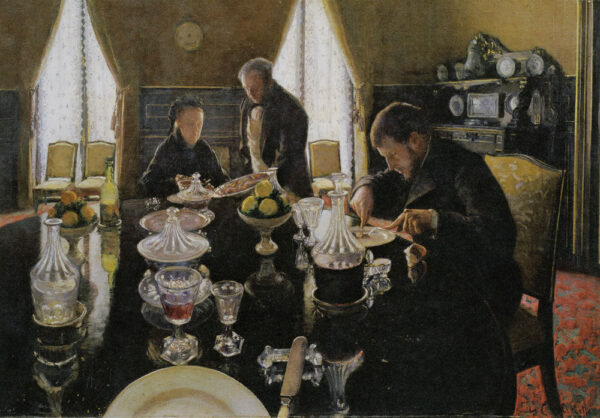 Almoço – Caillebotte Gustave Caillebotte Artemis Reproduction