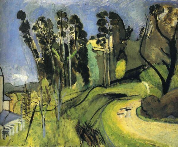 Grande Paisagem Mont Alban – Matisse Henri Matisse Artemis Reproduction