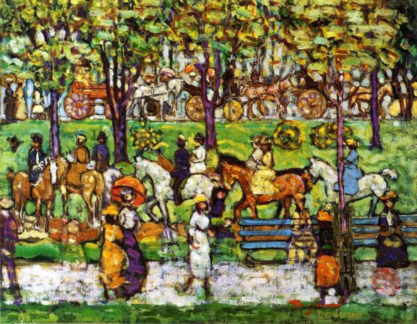 Central Park – Maurice Prendergast Maurice Prendergast Artemis Reproduction