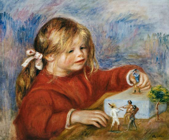 Claude Renoir tocando – Pierre-Auguste Renoir Pierre-Auguste Renoir Artemis Reproduction