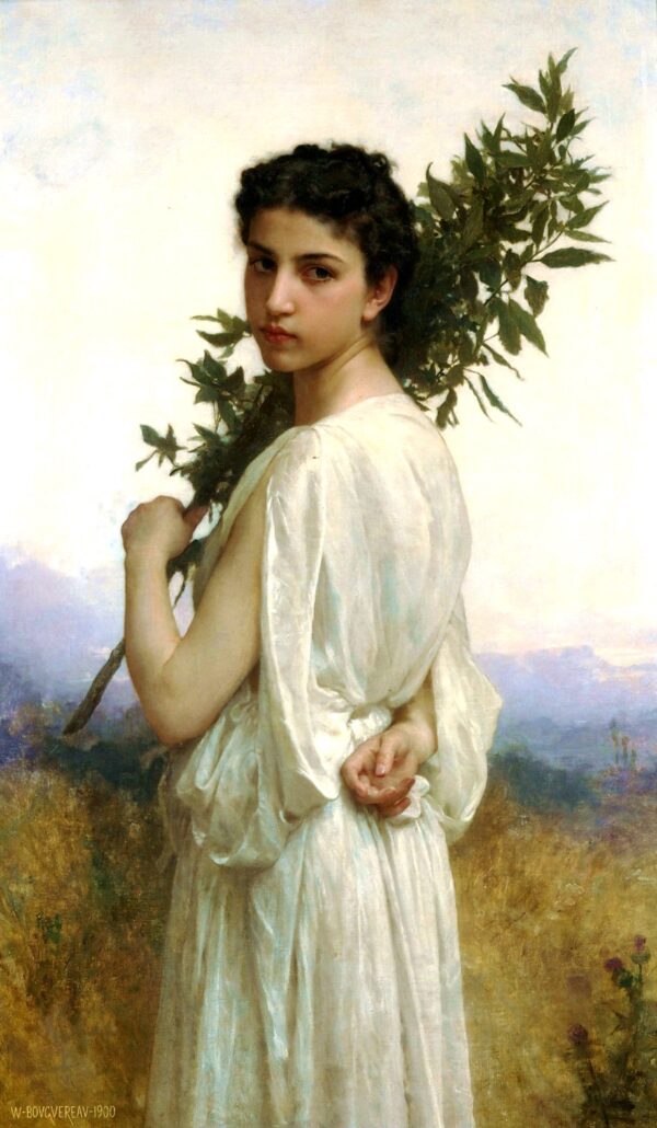 Branche de Louro – William Bouguereau William Bouguereau Artemis Reproduction