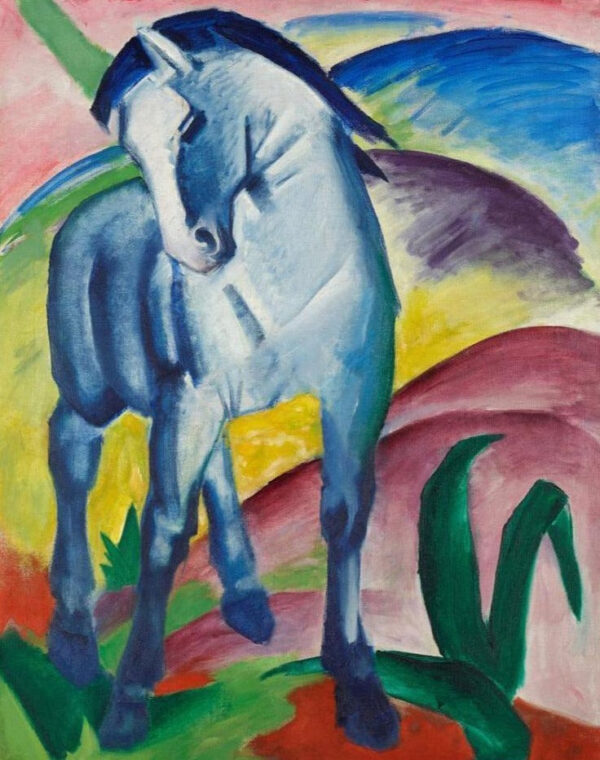 Cavalo Azul I – Franz Marc Franz Marc Artemis Reproduction