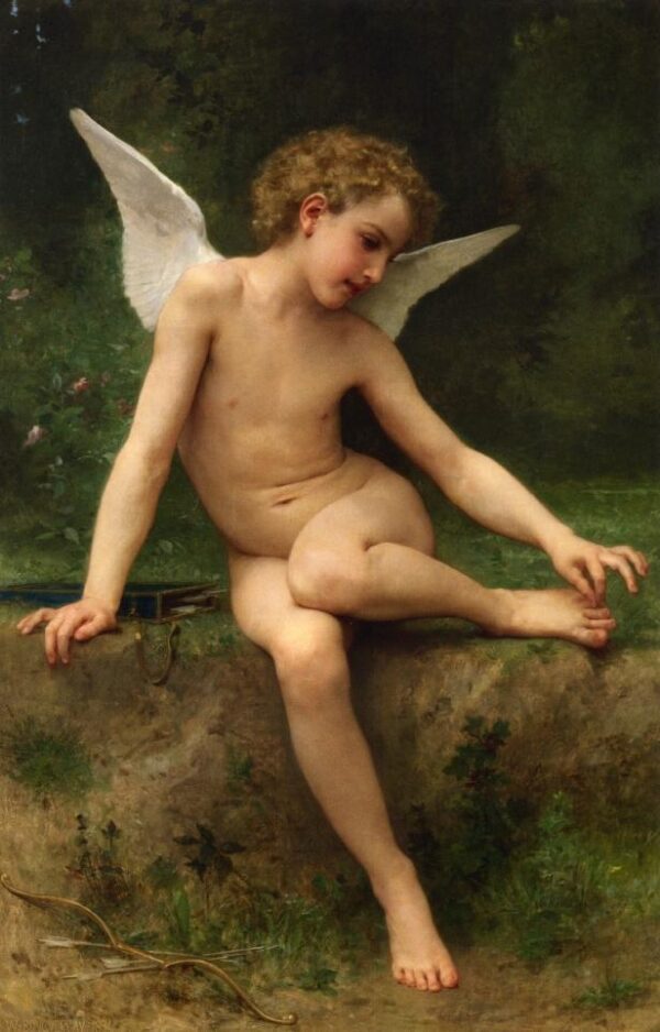 Cupido com Espinho – William Bouguereau William Bouguereau Artemis Reproduction