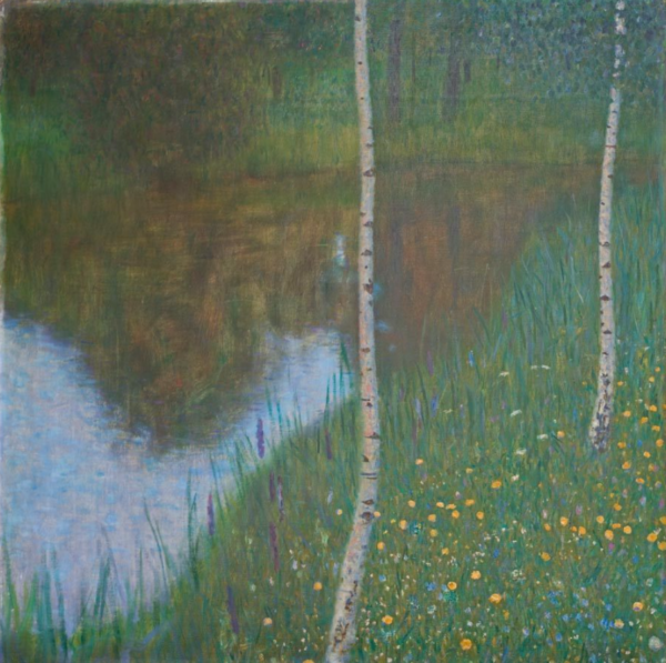 Margem de lago com bétulas – Gustav Klimt Gustav Klimt Artemis Reproduction