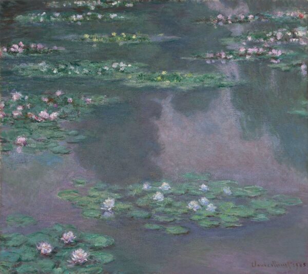 Ninféias (W1671) – Claude Monet “Os Nenúfares” de Claude Monet Artemis Reproduction