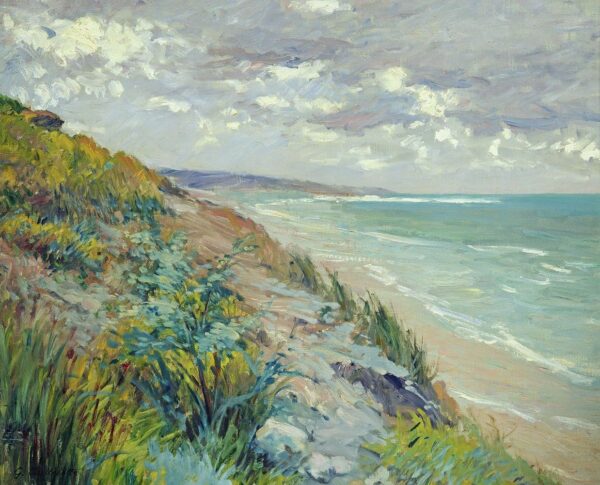 Falésias do Mar em Trouville – Caillebotte Gustave Caillebotte Artemis Reproduction