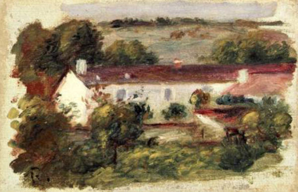 Casa em Essoyes – Pierre-Auguste Renoir Pierre-Auguste Renoir Artemis Reproduction