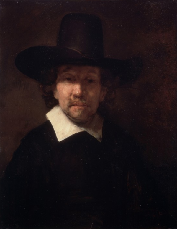 Retrato do poeta Jeremias de Decker – Rembrandt van Rijn Rembrandt van Rijn Artemis Reproduction