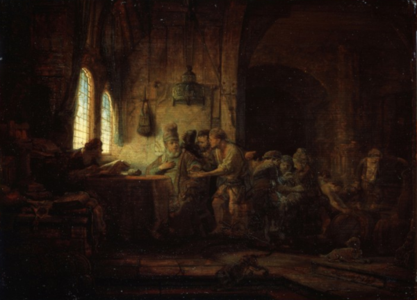 A parábola dos trabalhadores da vinha – Rembrandt van Rijn Rembrandt van Rijn Artemis Reproduction