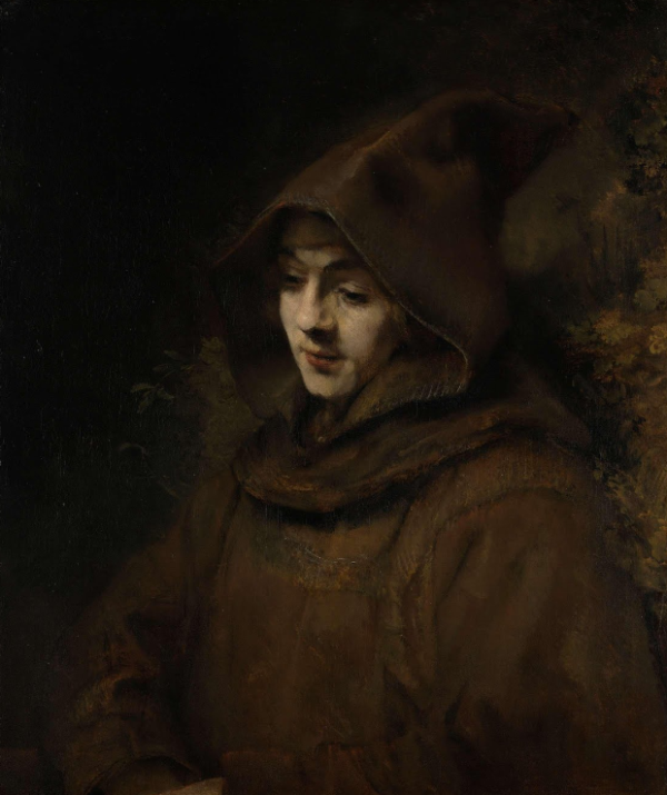 Tito como monge – Rembrandt van Rijn Rembrandt van Rijn Artemis Reproduction