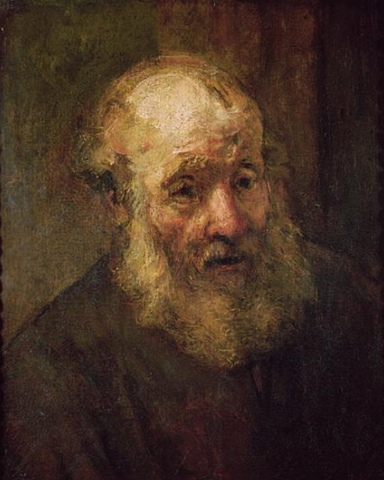 Cabeça de um velho, por volta de 1650 – Rembrandt van Rijn Rembrandt van Rijn Artemis Reproduction