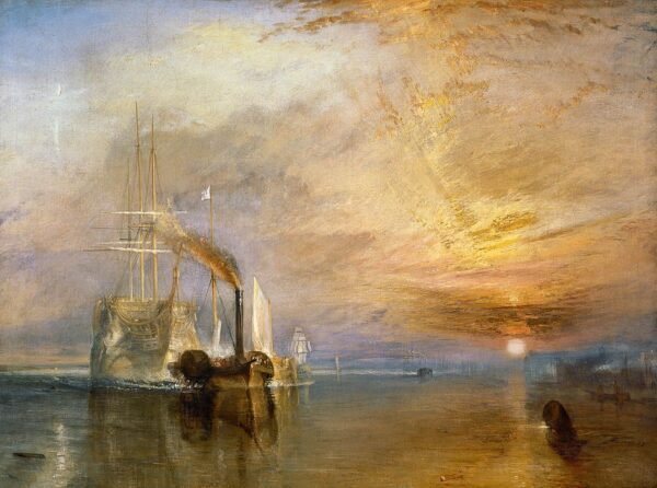 A última viagem do audacioso – William Turner Quadros Populares Artemis Reproduction